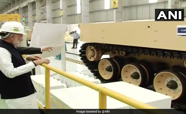 PM Modi Inaugurates India's 1st Private Sector Howitzer Gun-Making Unit