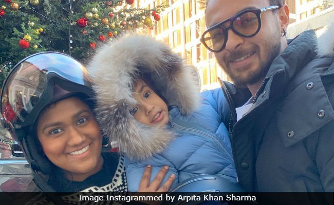 Inside Arpita Khan Sharma, Ahil And Aayush Sharma's Swiss Vacation. See Pics