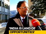 Video: A Lot Of Optimism About Indian Economy In Davos: SpiceJet's Ajay Singh