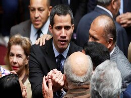 Venezuela's Juan Guaido Orders Army To Allow Entry Of Humanitarian Aid Venezuela's Juan Guaido Orders Army To Allow Entry Of Humanitarian Aid