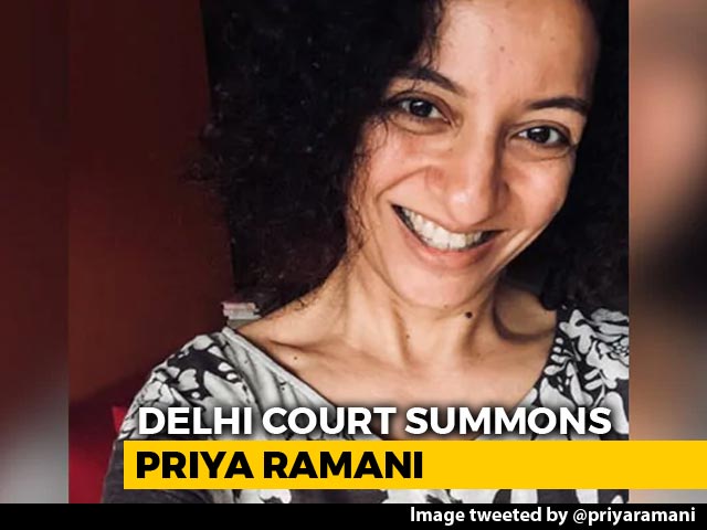 "Time To Tell Our Story": Priya Ramani On Summons In MJ Akbar Case