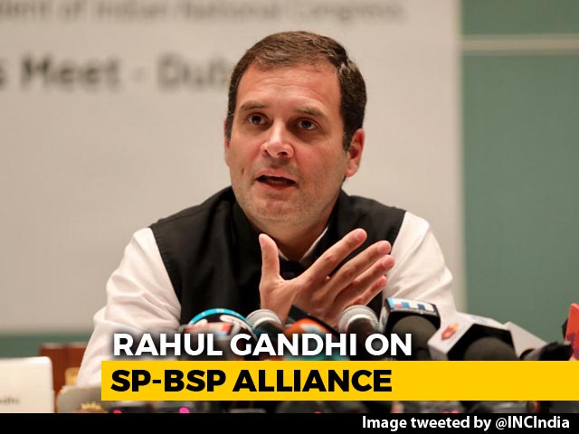 "Respect Akhilesh Yadav, Mayawati," Says Rahul Gandhi On UP Alliance