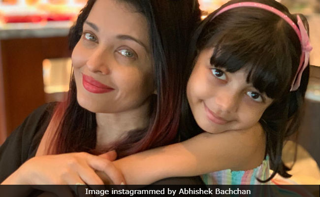 Aishwarya Rai Bachchan And Aaradhya Are The Stars Of Abhishek's Instagram Post