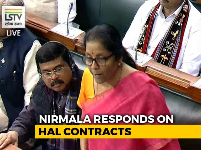 Doubts Raised On HAL Contracts Misleading: Defence Minister In Parliament