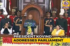 "Government Working For A 'New India'," President Tells Parliament "Government Working For A 'New India'," President Tells Parliament
