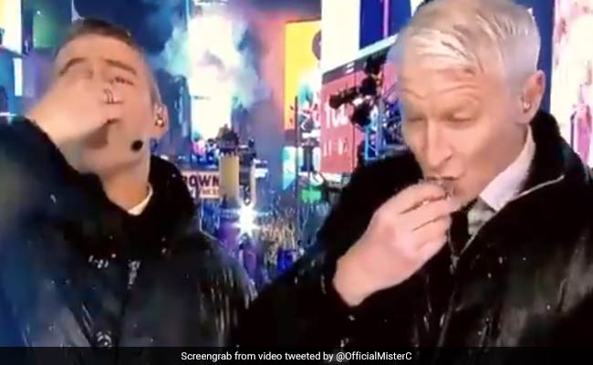 CNN Televised Its News Anchors Getting Drunk On New Year's Eve