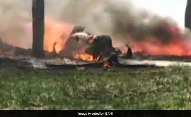 कुशीनगर: वायुसेना का जगुआर विमान हुआ क्रैश, पायलट सुरक्षित