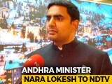 Video: "Look Forward To KCR Coming In To Andhra And Campaigning," Says N Chandrababu Naidu's Son