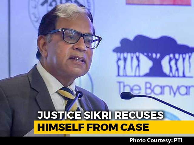 After Chief Justice, Justice AK Sikri Exits CBI Case, Told Wrong Message