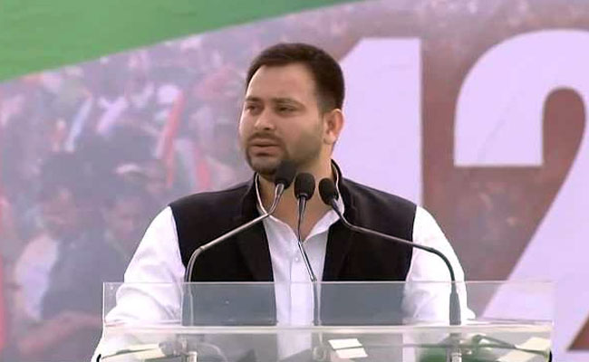 Congress "Best Equipped" To Lead Opposition: Tejashwi Yadav