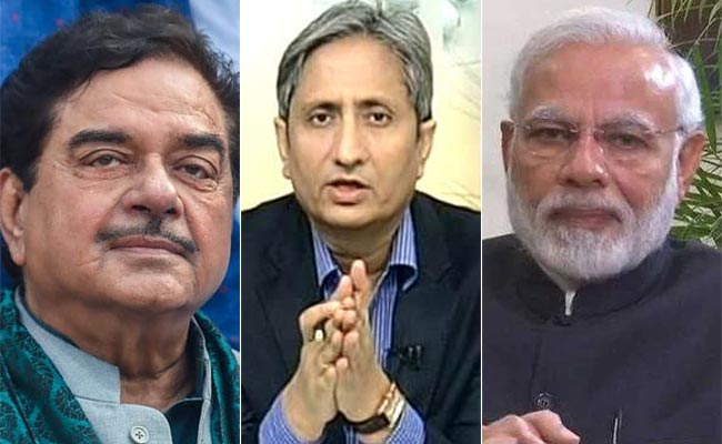 शत्रुघ्न सिन्हा ने पीएम मोदी के इंटरव्यू पर उठाए सवाल, कहा- क्या रवीश कुमार से घबराते हैं?