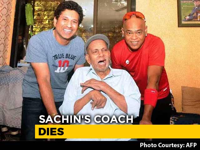 Sachin Tendulkar's Coach Ramakant Achrekar Dies In Mumbai