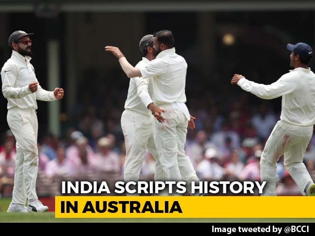 Virat Kohli Leads India To First-Ever Test Series Win In Australia