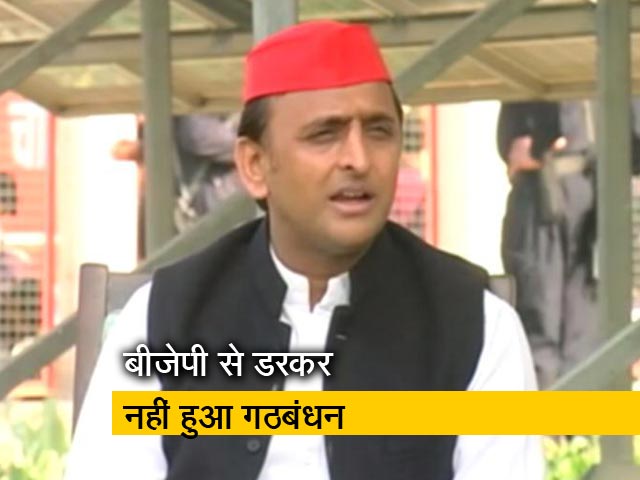 बीजेपी से डर के सवाल पर क्या बोले अखिलेश यादव?