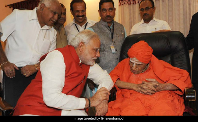 Shivakumara Swami, "Walking God", Dies At 111. Politicians Unite In Grief
