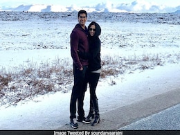 Soundarya Rajinikanth Shares Pics From Honeymoon Soundarya Rajinikanth Shares Pics From Honeymoon