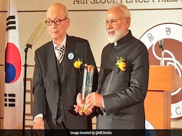 PM Modi, On Visit To South Korea, Awarded Seoul Peace Prize PM Modi, On Visit To South Korea, Awarded Seoul Peace Prize