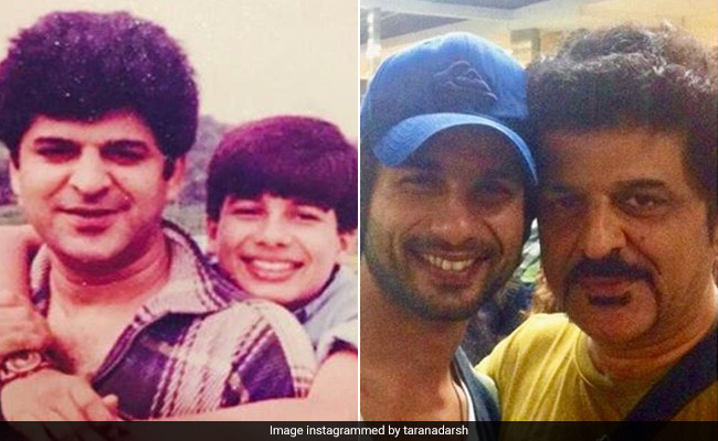 Rajesh Khattar's Then-And-Now Post For Shahid Kapoor Makes For An Adorable Birthday Wish