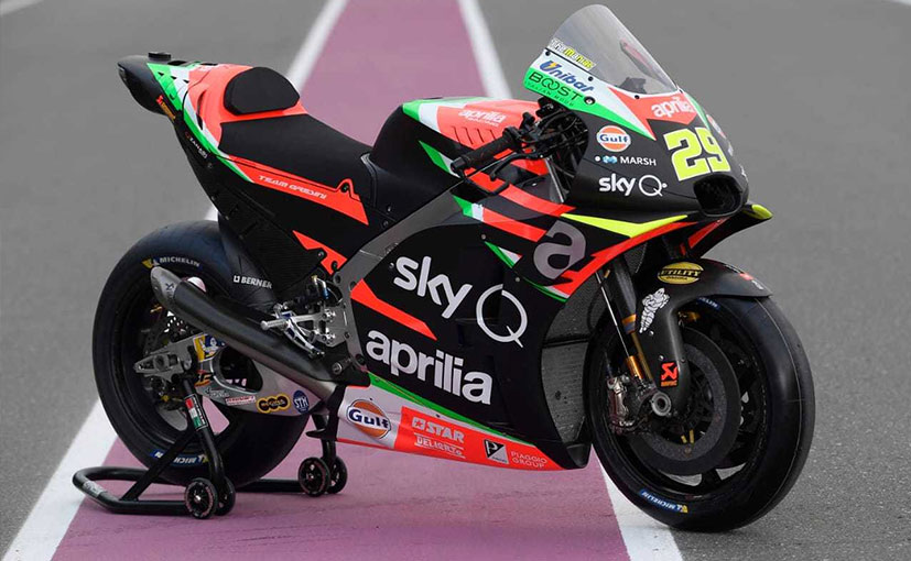 MotoGP: Aprilia Racing Teams Up With Gulf Oil For 2019 Season