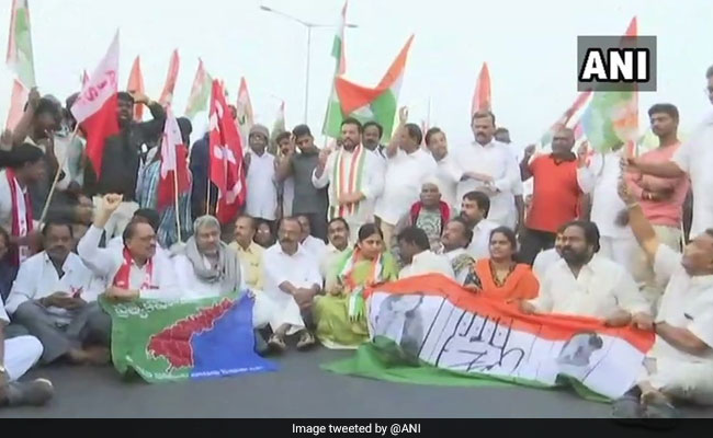 Shutdown In Andhra Pradesh Over Demand For Special Status