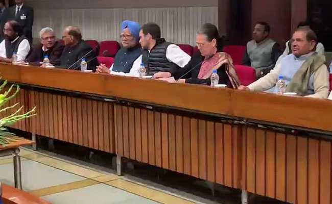 After Security Meeting At PM's Office, Opposition Meets In Parliament