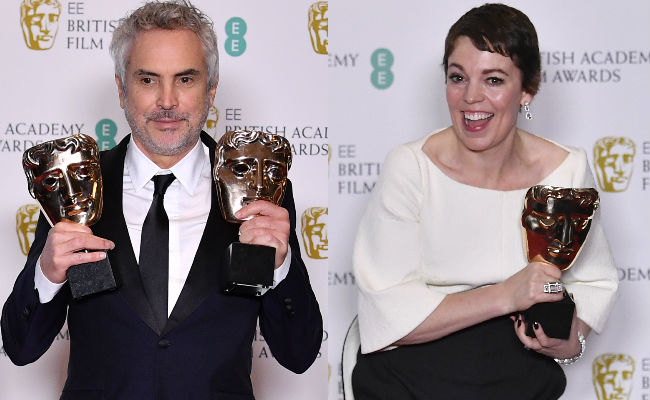 BAFTA 2019: <i>The Favourite</i> Wins Most, <i>Roma</i> Wins Big. Complete List Of Winners