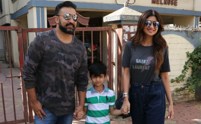 Inside Shilpa Shetty's Lunch Date With Viaan And Raj Kundra. See Pics