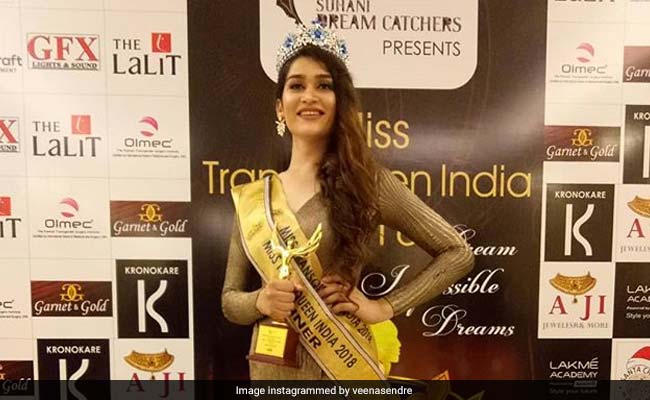 Miss Transqueen 2018 Veena Sendre Joins Congress