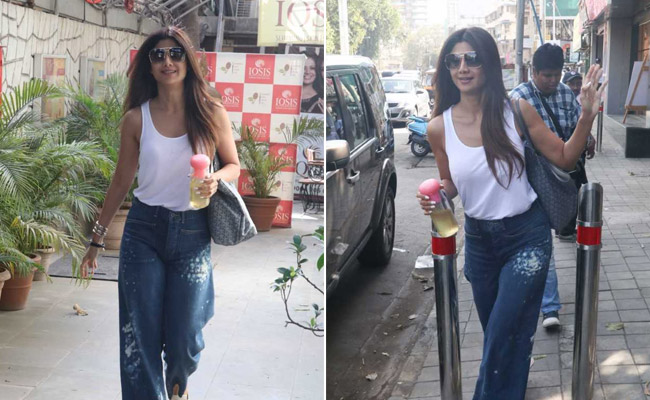 Skip Your Skinny Jeans For Baggy Denims Like Shilpa Shetty