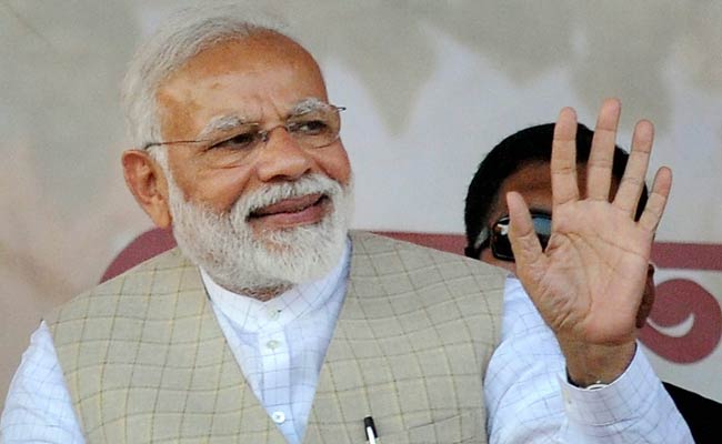 PM Modi Lands In Guwahati Amid Black Flag Protests