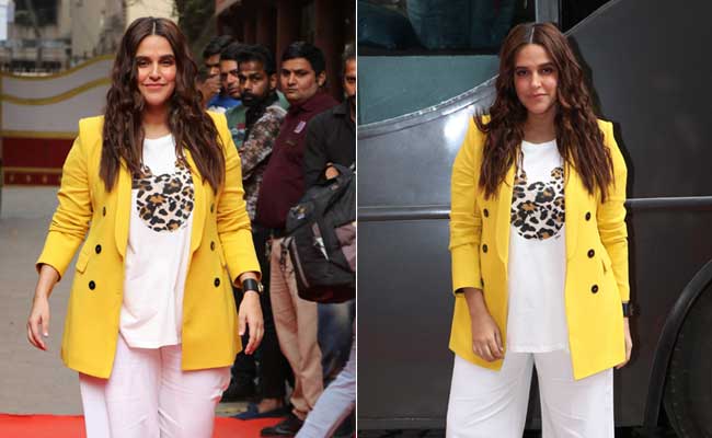 6 Bright Blazers To Add A Pop Of Colour To Your Look Like Neha Dhupia