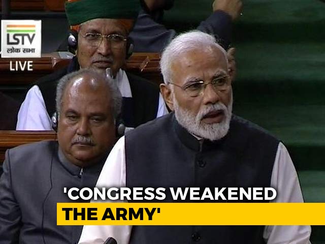 PM Refers To Rafale Deal, Says Congress Doesn't Want Strong Armed Forces