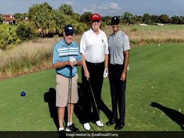 "Great Champion": Donald Trump, Barack Obama Raise A Toast To Tiger Woods "Great Champion": Donald Trump, Barack Obama Raise A Toast To Tiger Woods