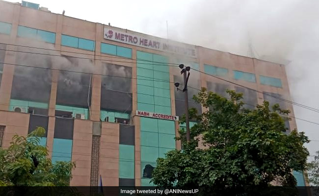 Had To Break Windows Because Of Smoke: People Recount Noida Hospital Fire