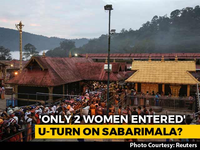 Only 2, Not 51 Women Below 50 Entered Sabarimala, Says Kerala Minister