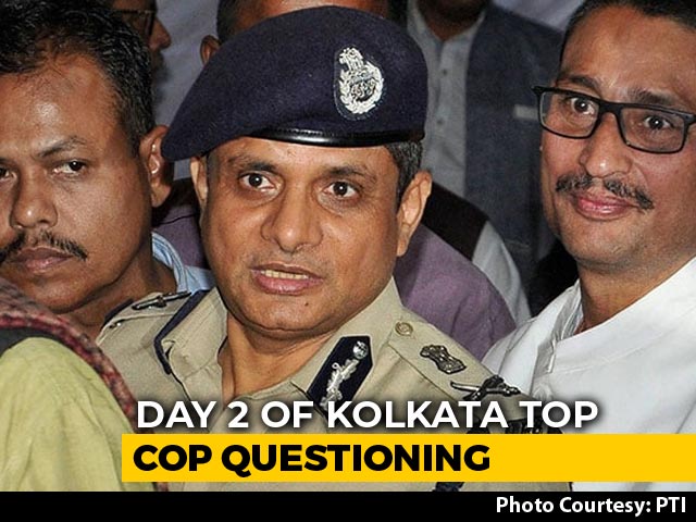 Kolkata Top Cop's Day 2 With CBI Today After 8-Hour Questioning