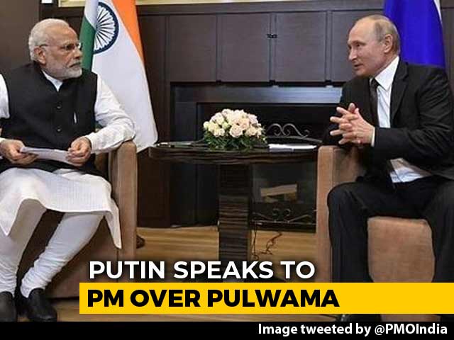 Vladimir Putin Calls PM Modi, Expresses Solidarity In Fight Against Terror