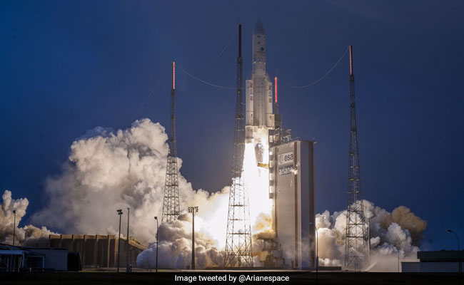 India Launches Communication Satellite Onboard European Launch Vehicle