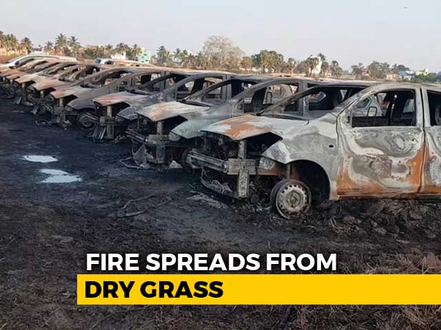 Massive Fire In Chennai Parking Lot, More Than 170 Cars Burnt Down