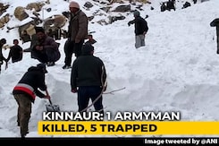 1 Armyman Killed, 5 Trapped After Avalanche In Himachal Pradesh: Report 1 Armyman Killed, 5 Trapped After Avalanche In Himachal Pradesh: Report