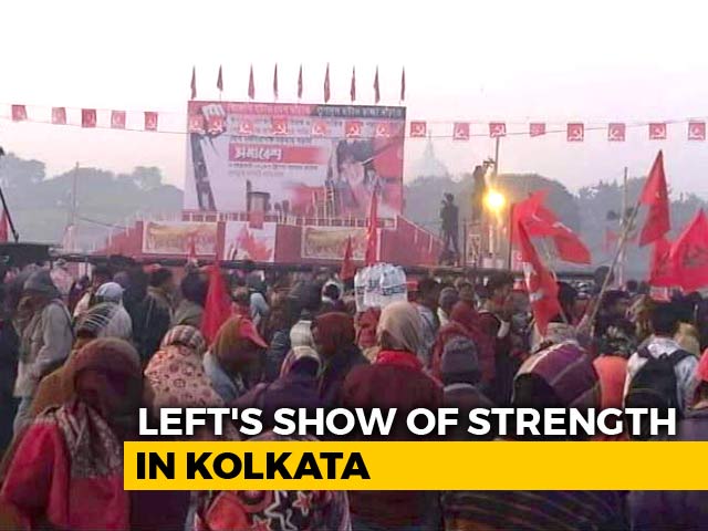 Buddhadeb Bhattacharjee To Address Left Front Rally In Kolkata Today