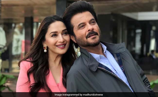 <i>Total Dhamaal</i>: This Pic Of Madhuri Dixit And Anil Kapoor Is All About '<i>Thodi Masti, Thoda Magic</i>'