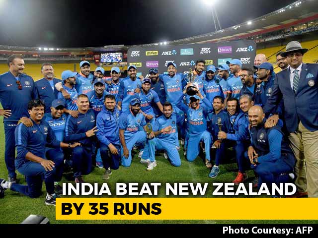 India Crush New Zealand By 35 Runs In Wellington, Win ODI Series 4-1
