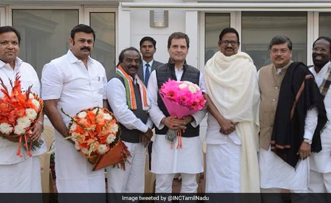 Rahul Gandhi Meets Tamil Nadu Congress Chief, Discusses Party Strategy