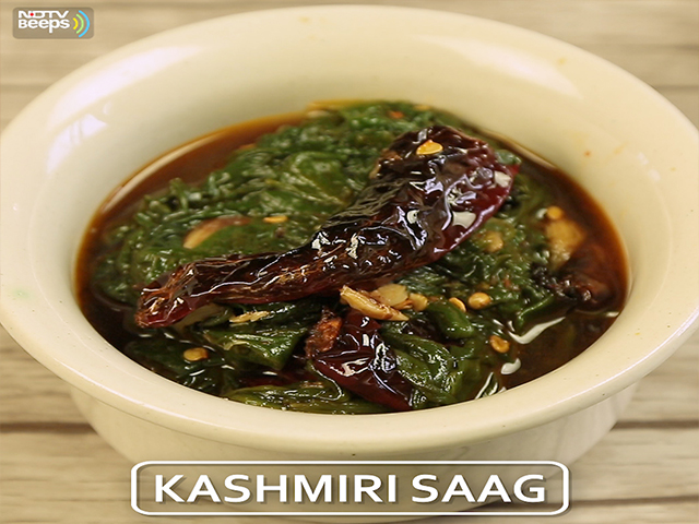 कश्मीरी साग रेसिपी (Kashmiri saag Recipe)