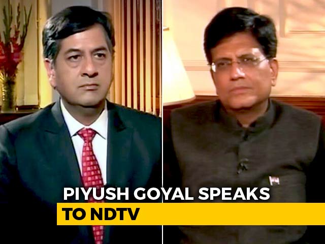 6,000 To Farmers Just A Mark Of Respect: Piyush Goyal To NDTV On Budget