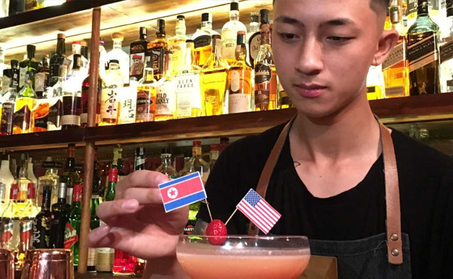 Ahead Of Trump And Kim's Summit, Vietnam Bars Serve 'Peace Negroniations'