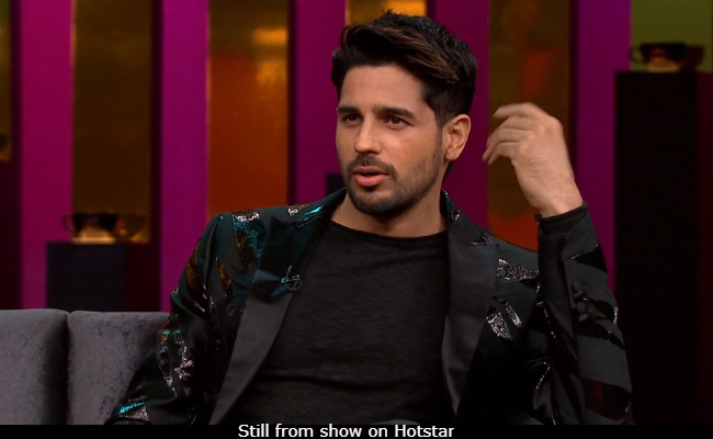 <i>Koffee With Karan 6</i> - Sidharth Malhotra On Break-Up With Alia Bhatt: 'There Were Lots Of Ups And Downs'