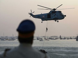 Indian Navy Rescues 3 Civilians From Drowning In Lakshadweep Indian Navy Rescues 3 Civilians From Drowning In Lakshadweep