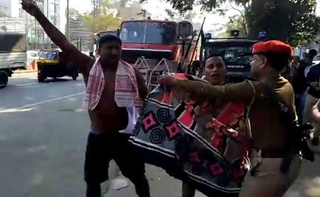 3 Arrested For Nude Protest Outside Assam Secretariat Over Citizenship Bill